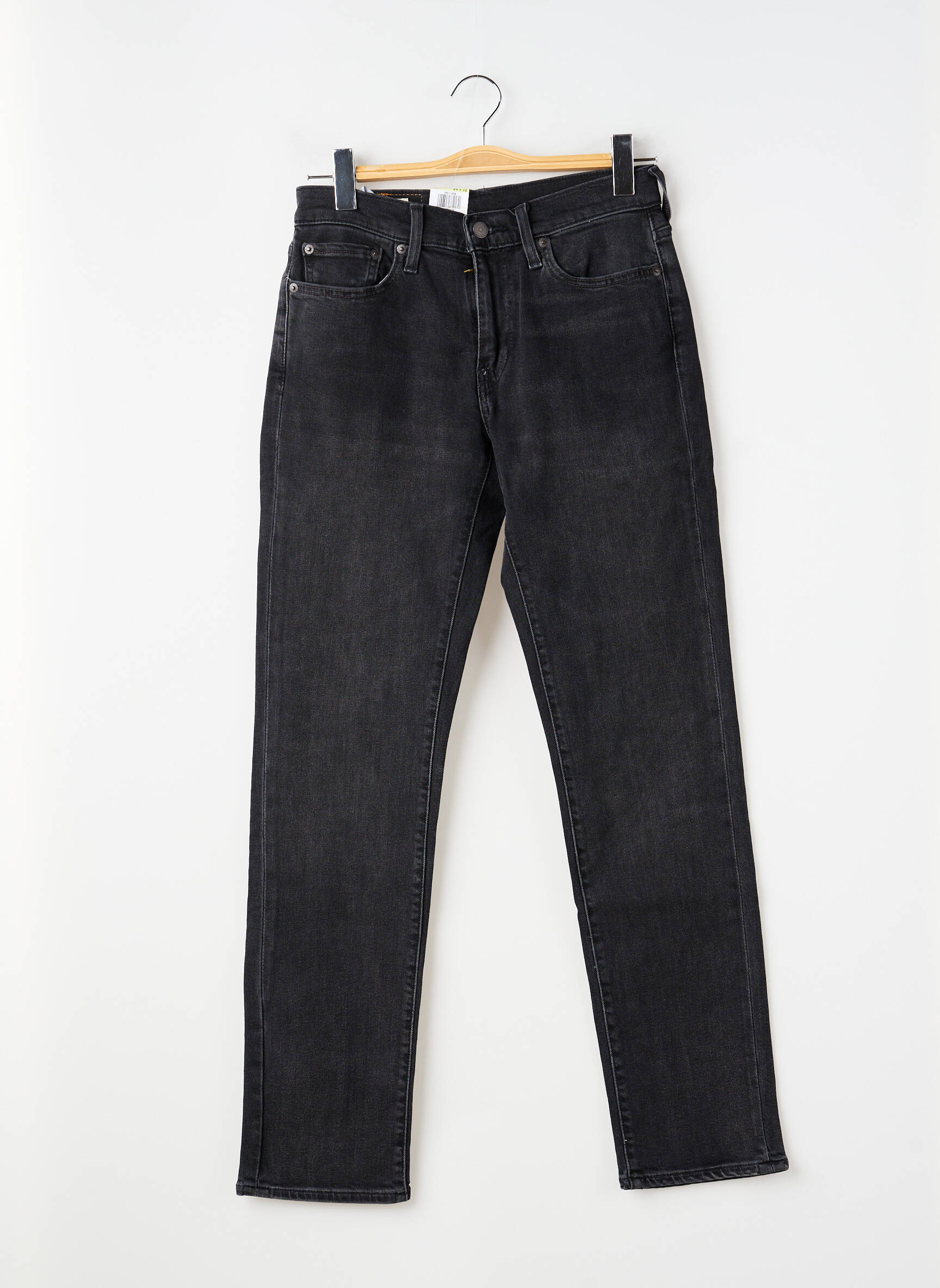Jeans coupe slim stretch taille normale noir LEVI'S homme
