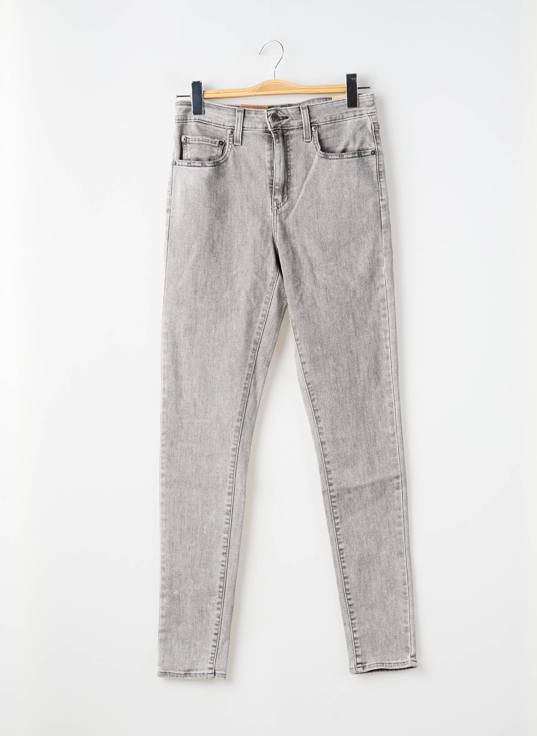 Jeans coupe slim stretch taille normale gris LEVI'S homme