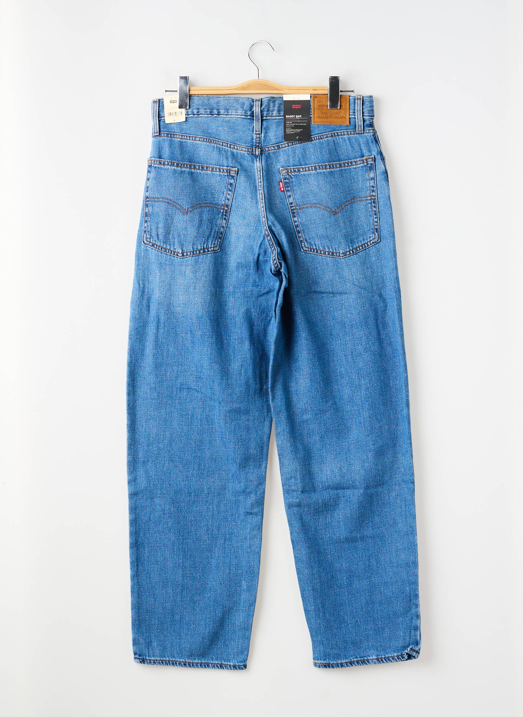 Jeans coupe large poches taille normale bleu LEVI'S homme