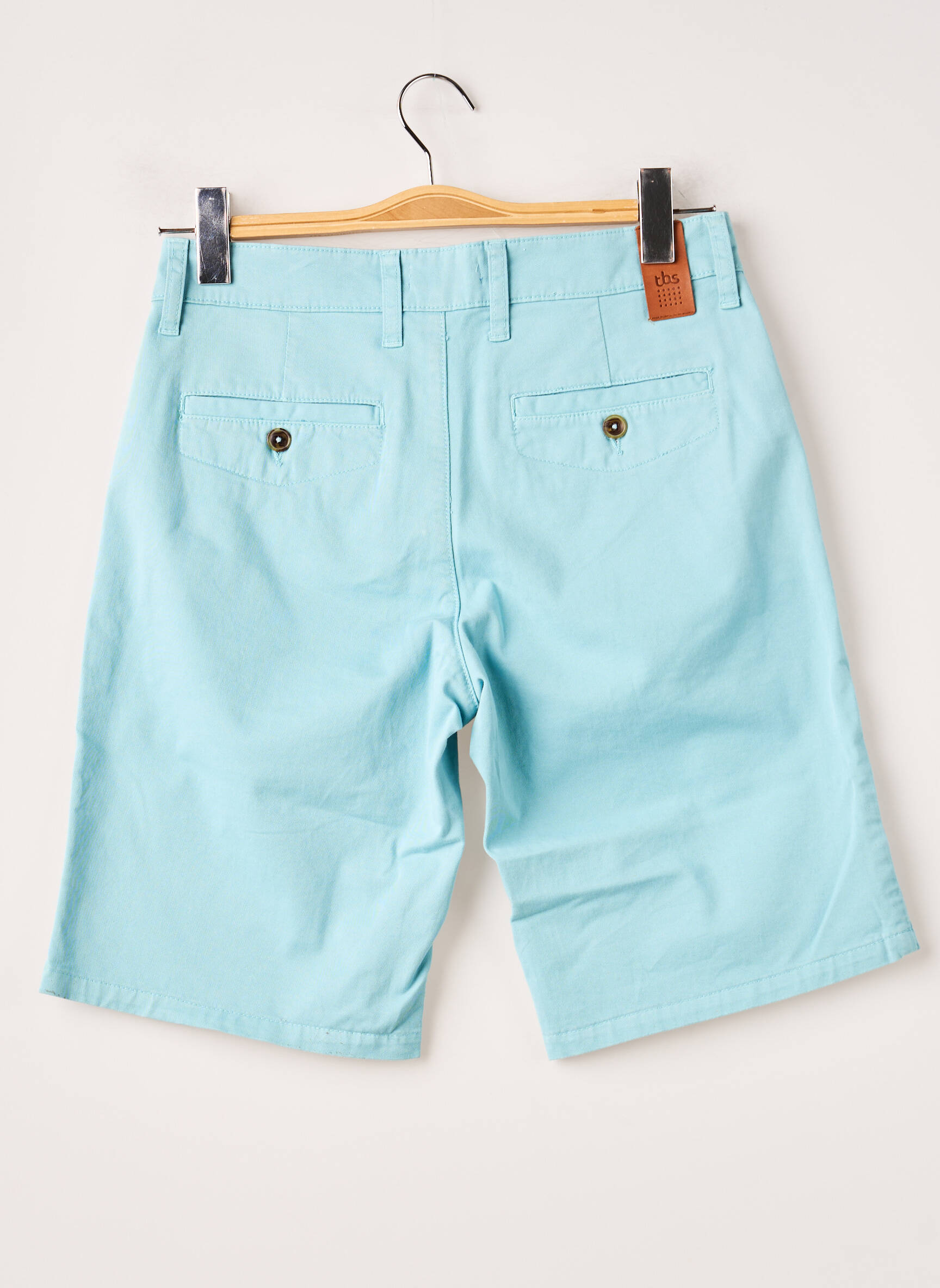 Bermuda stretch taille normale bleu TBS homme