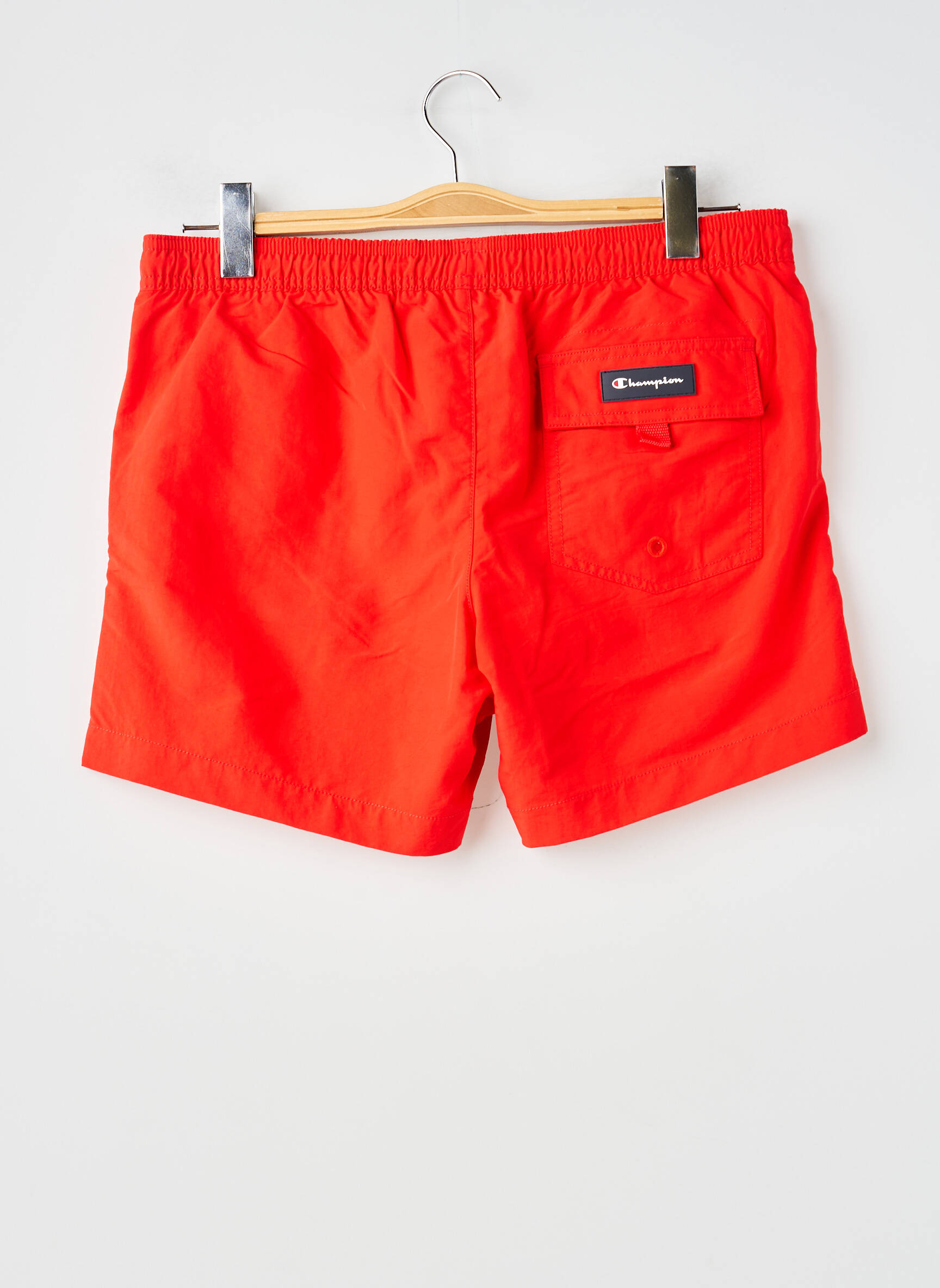 Short de bain fond doublé rouge CHAMPION homme