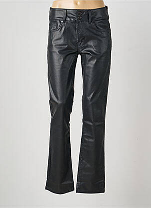 Pantalon slim tissage enduit taille normale noir PEPE JEANS femme