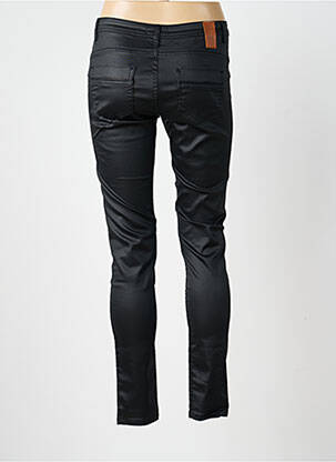 Pantalon slim taille basse taille basse noir TBS femme