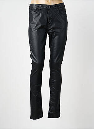 Pantalon slim tissage enduit taille normale noir PEPE JEANS femme