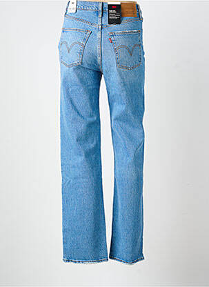 Jeans coupe droite taille haute taille haute bleu LEVI'S femme