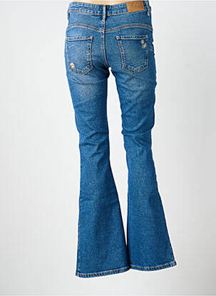 Jean coupe flare stretch bleu DESIGUAL femme