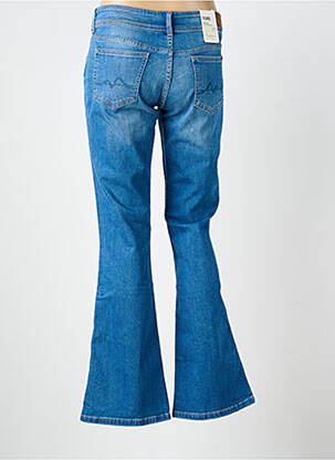Jean coupe flare finition bord franc taille normale bleu PEPE JEANS femme