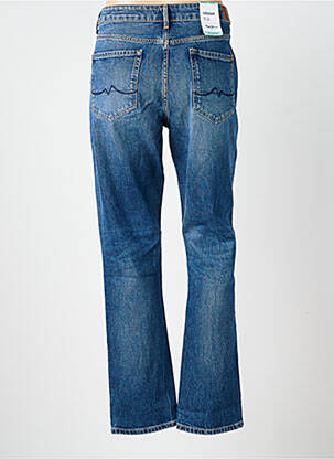Jeans coupe droite stretch taille normale bleu PEPE JEANS femme