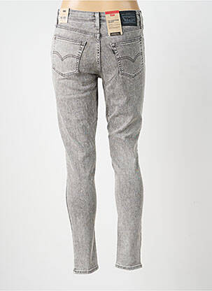 Jeans skinny taille haute taille haute gris LEVI'S femme