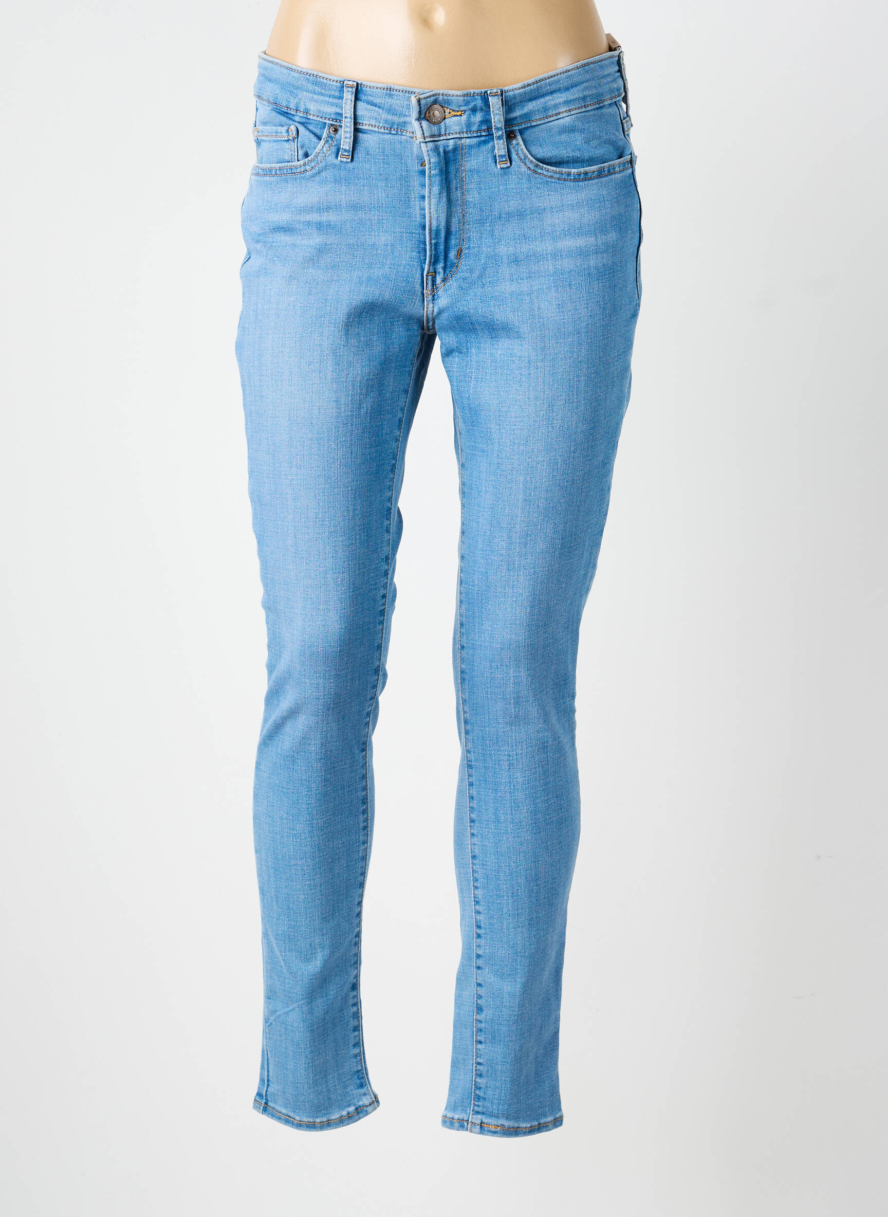 Jeans skinny taille normale taille normale bleu LEVI'S femme