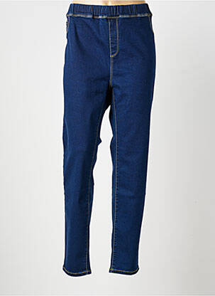 Jegging tissage brut taille normale bleu GABRIELLE BY MOLLY BRACKEN femme
