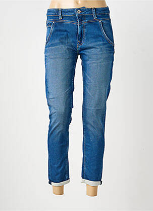 Jeans coupe slim stretch taille normale bleu PEPE JEANS femme