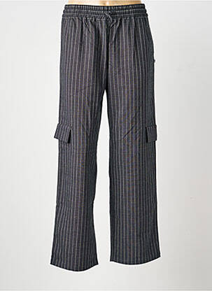 Pantalon cargo coupe droite taille normale gris LE TEMPS DES CERISES femme