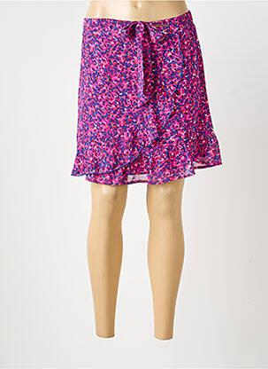 Jupe courte poches violet LA PETITE ETOILE femme