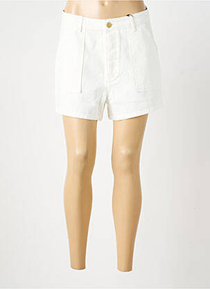 Short tissage denim taille normale blanc LA PETITE ETOILE femme
