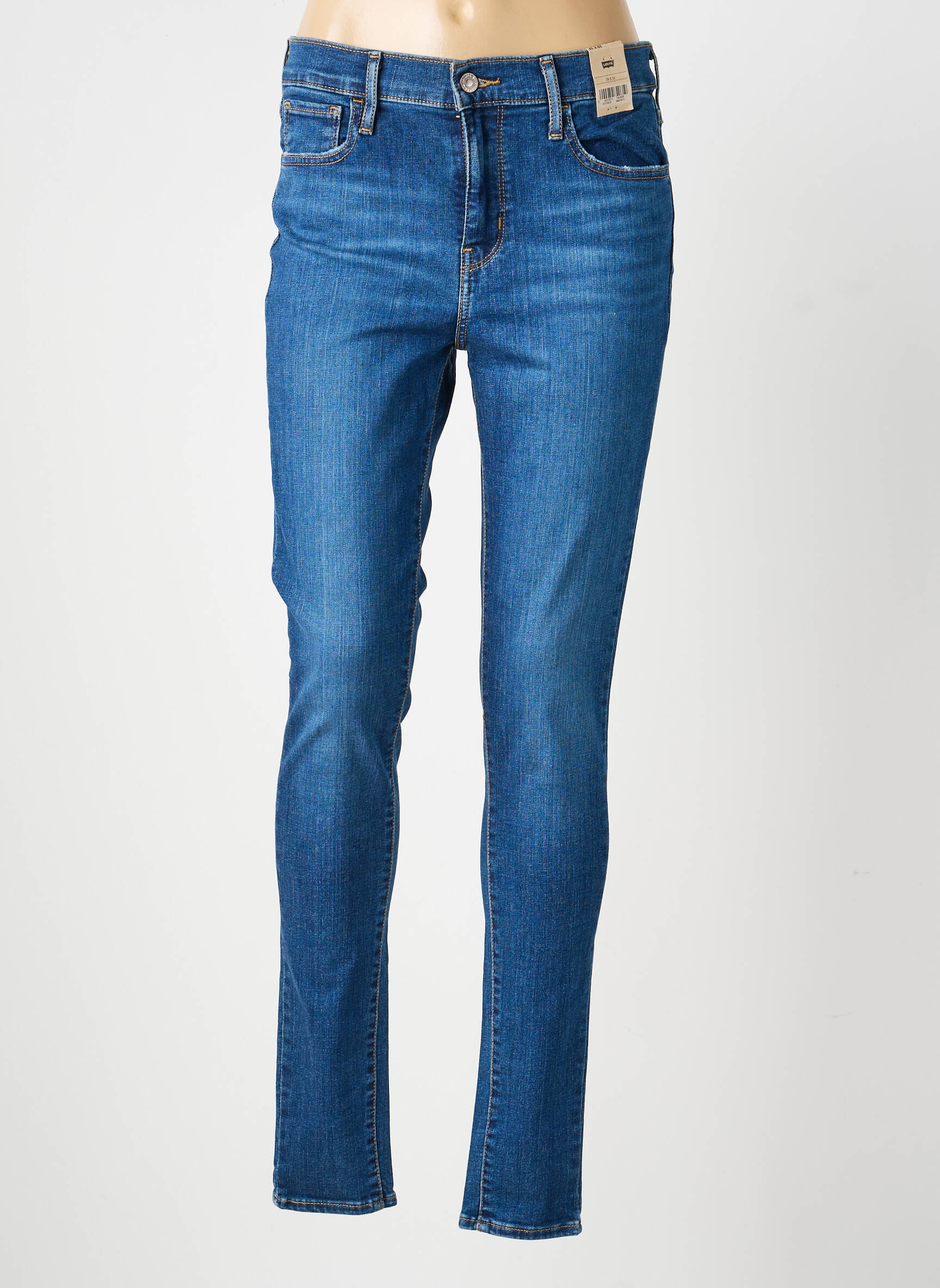 Jeans skinny taille normale taille normale bleu LEVI'S femme