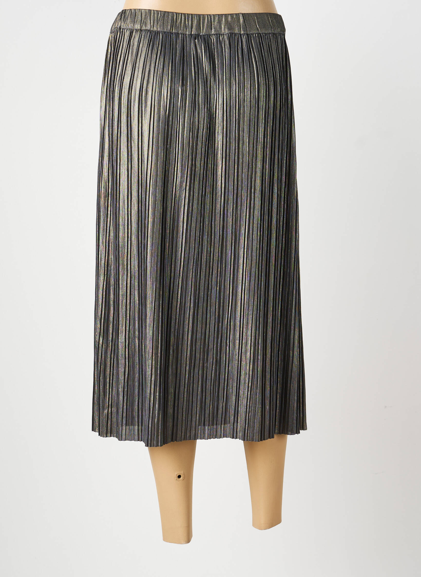 Jupe mi-longue taille normale vert LA PETITE ETOILE femme