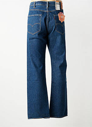 Jeans coupe droite fermeture boutonnée sur le devant taille normale bleu LEVI'S homme