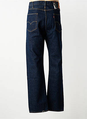 Jeans coupe droite fermeture zippée sous rabat boutonné taille normale bleu LEVI'S homme