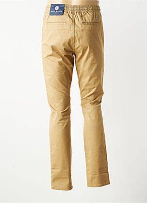 Pantalon chino stretch taille normale beige SERGE BLANCO homme
