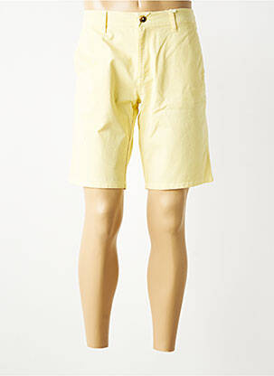 Bermuda stretch taille normale jaune TBS homme