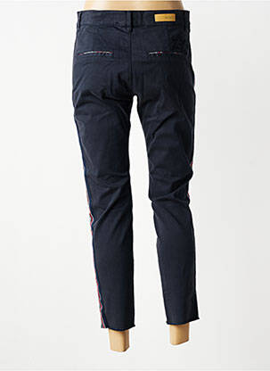 Pantalon 7/8 stretch taille normale bleu HAPPY femme