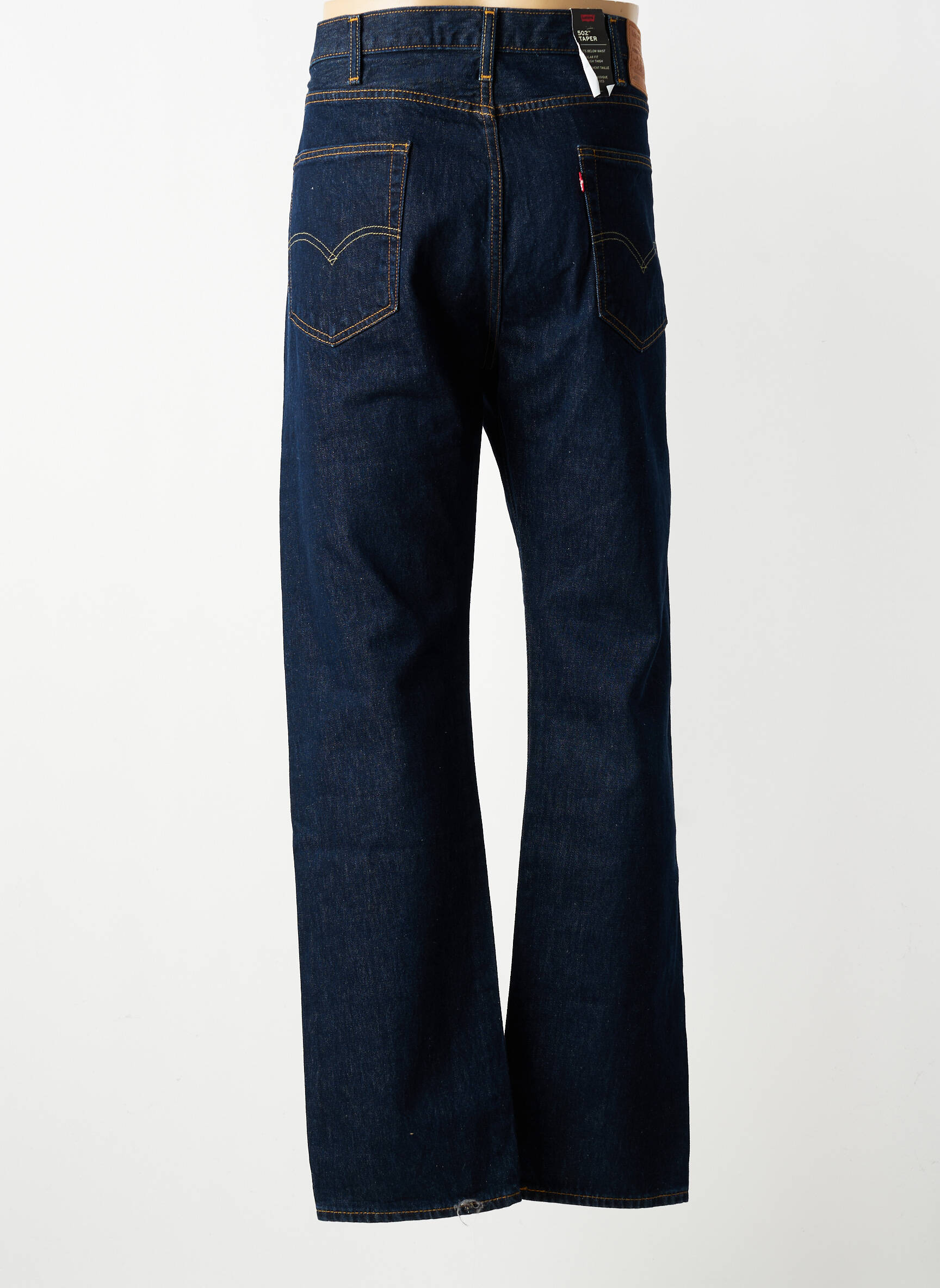 Jeans coupe droite fermeture zippée sous rabat boutonné taille normale bleu LEVI'S homme