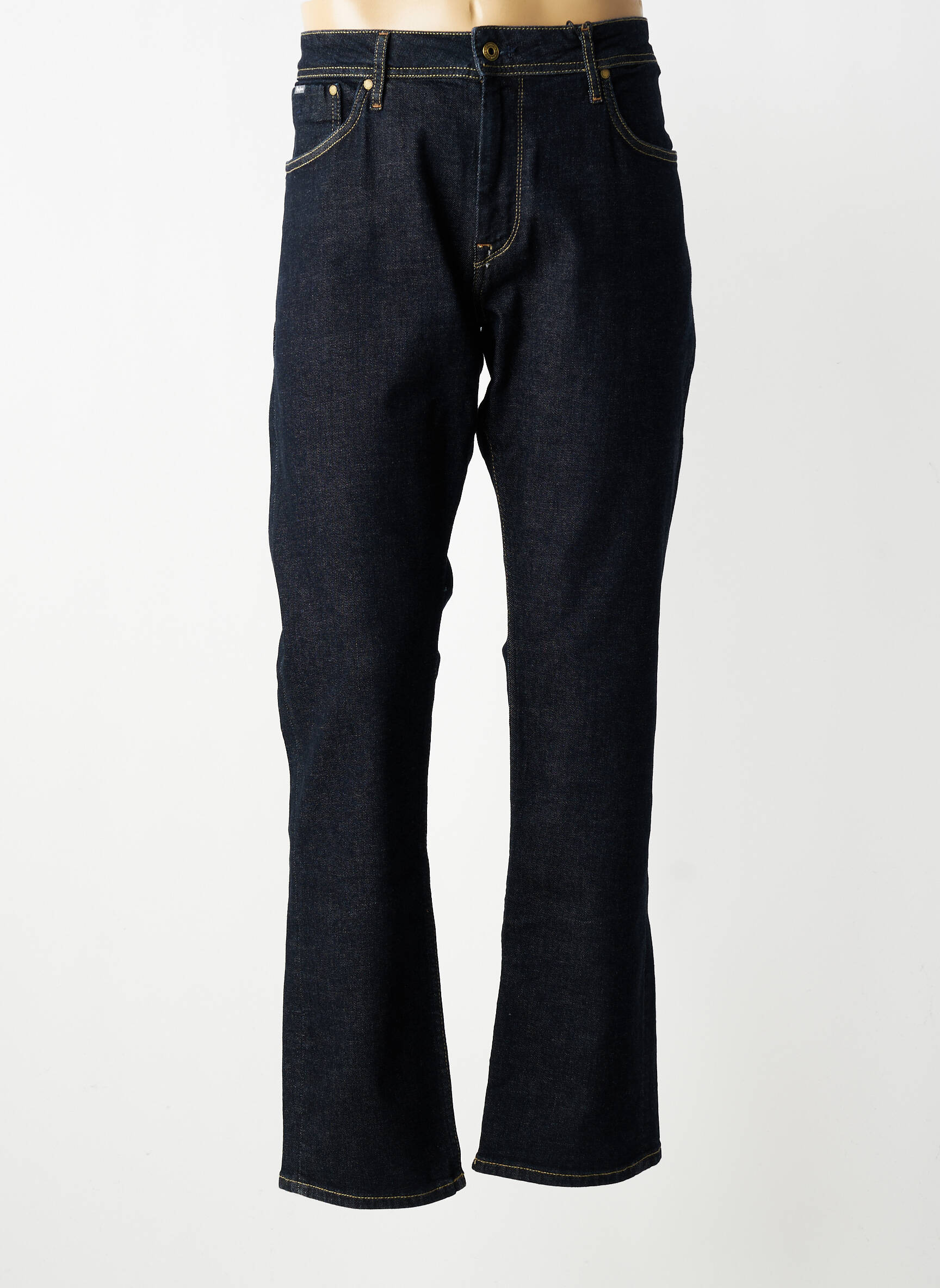 Jeans coupe droite stretch taille normale bleu PEPE JEANS homme
