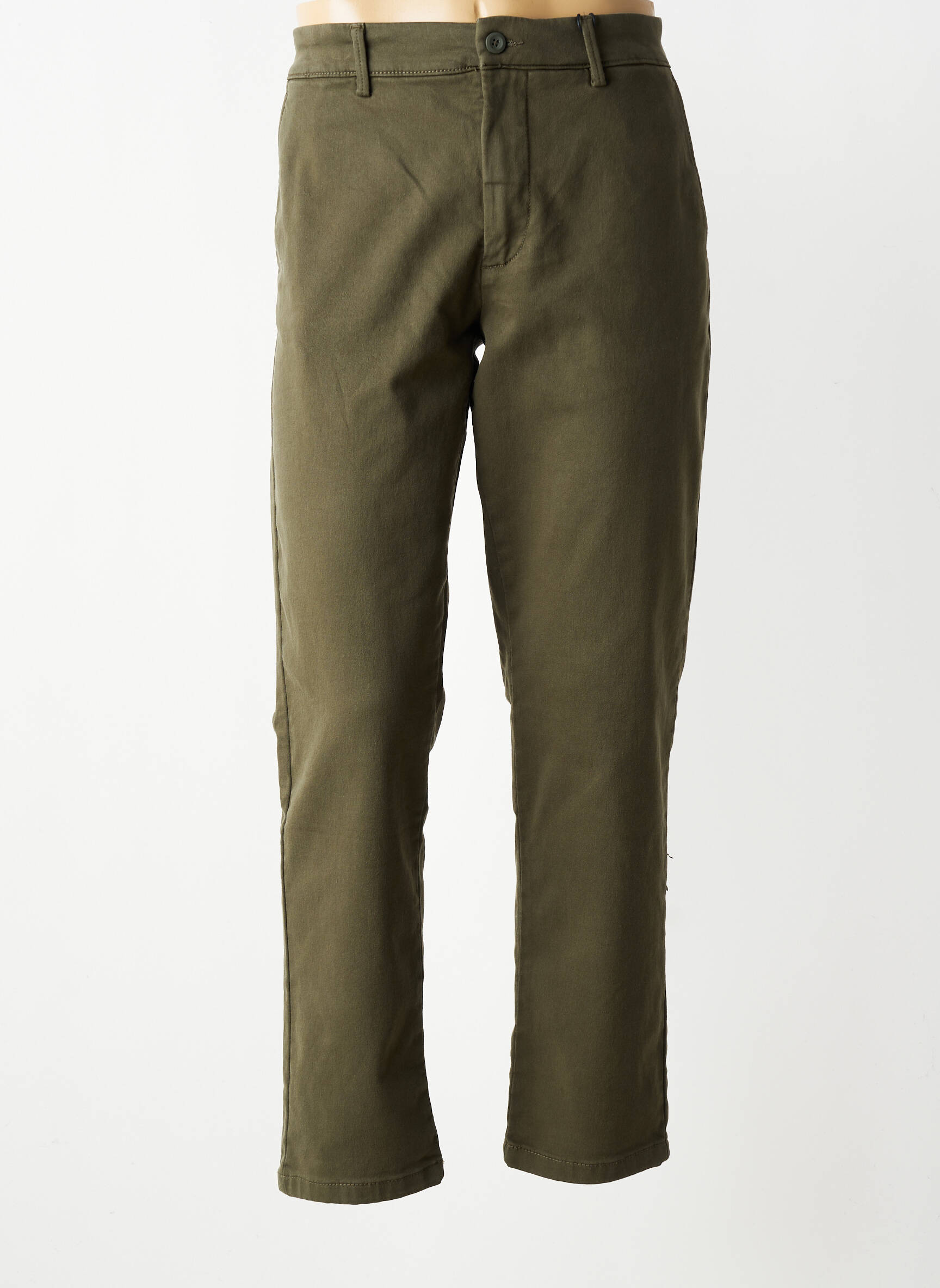 Pantalon chino stretch taille normale vert PEPE JEANS homme