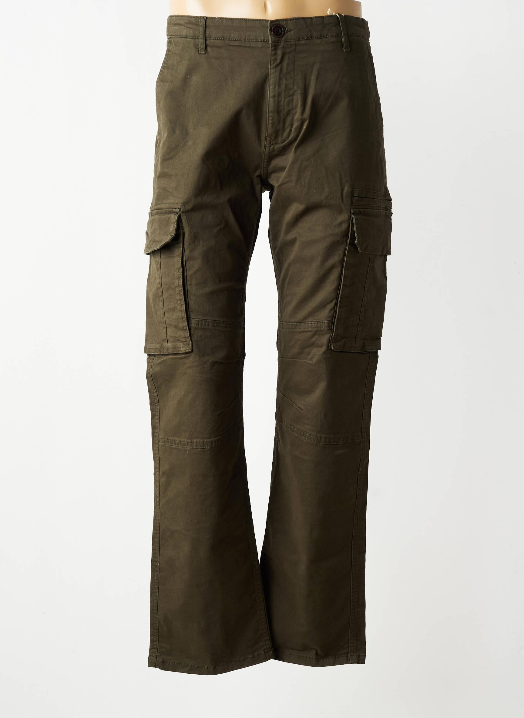 Pantalon cargo taille normale taille normale vert PETROL INDUSTRIES homme