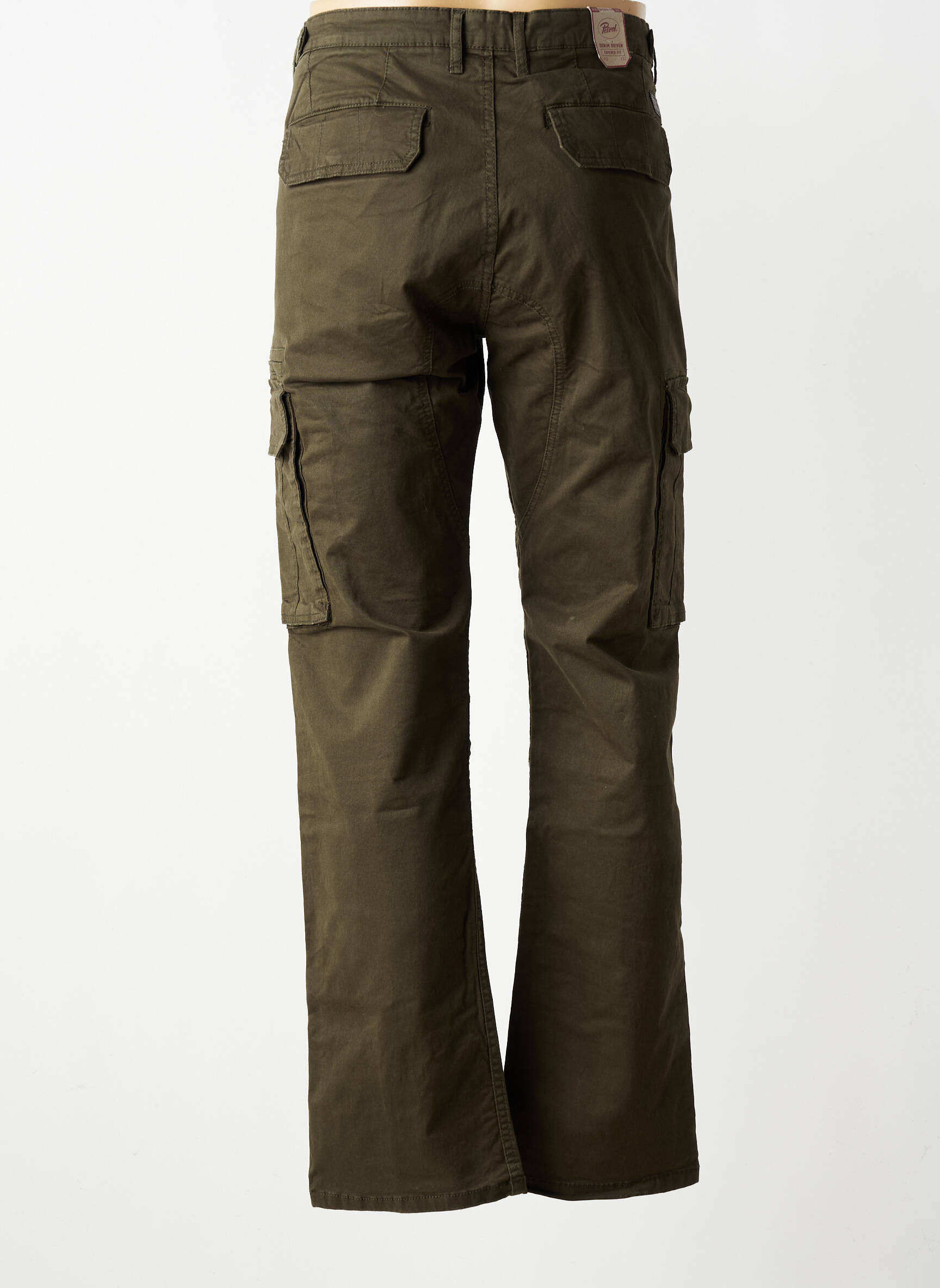 Pantalon cargo taille normale taille normale vert PETROL INDUSTRIES homme