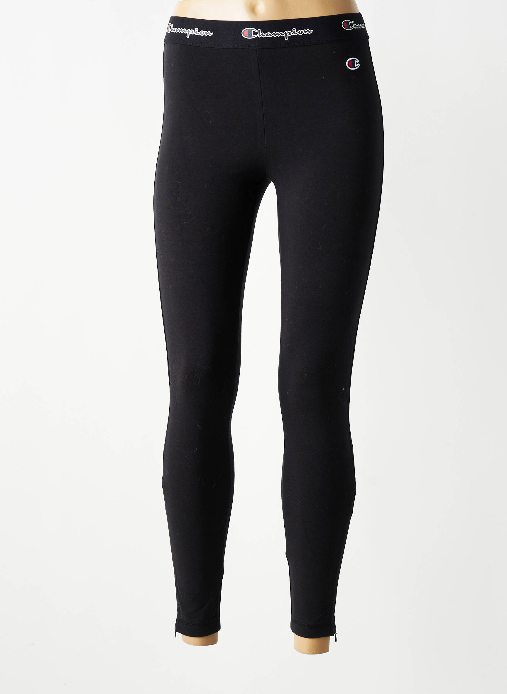 Legging stretch taille normale noir CHAMPION femme
