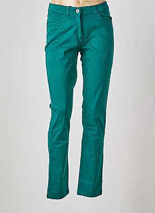 Jeans coupe slim taille normale taille normale vert ESPRIT DE LA MER femme