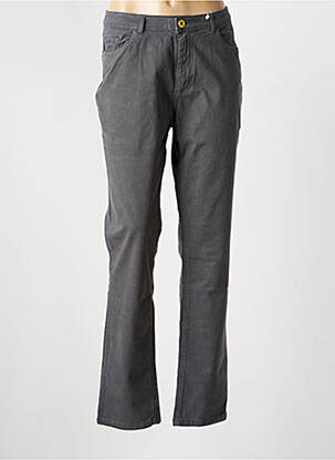 Jeans coupe slim stretch taille normale gris TBS femme