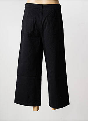 Jeans coupe large taille à pinces taille haute noir GRACE & MILA femme