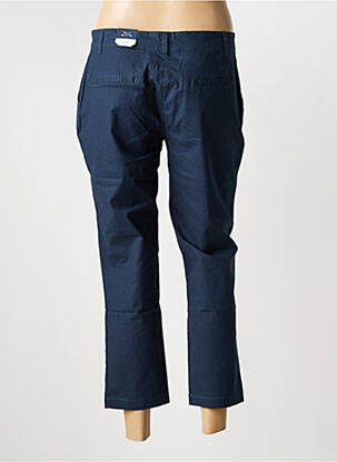 Pantalon chino tissage popeline taille normale bleu ESPRIT DE LA MER femme