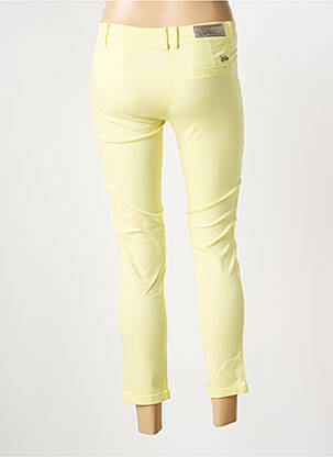 Pantalon 7/8 taille à pinces taille normale jaune LPB LES PETITES BOMBES  femme