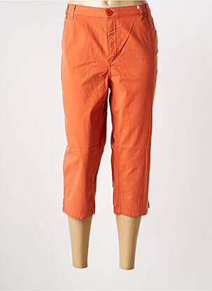 Corsaire taille élastique taille normale orange TBS femme