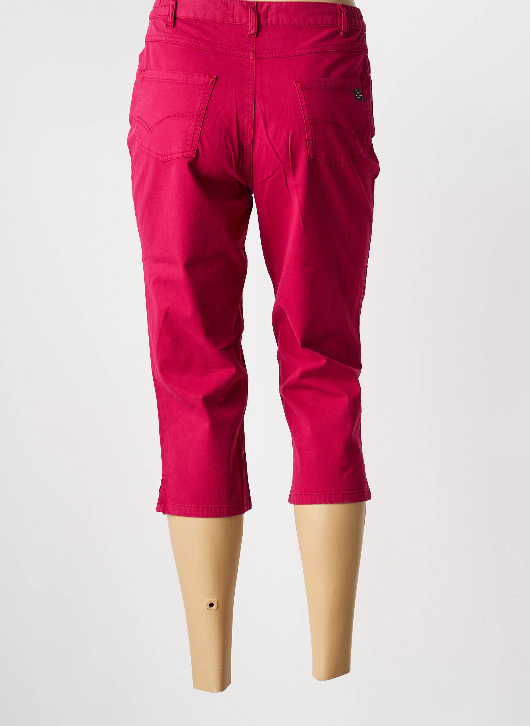 Corsaire taille élastique taille normale rose TBS femme