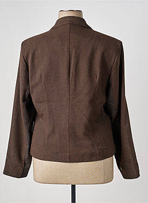 Blazer poignets boutonnés marron PAUSE CAFE femme