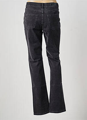 Jeans coupe droite stretch taille normale noir LCDN femme