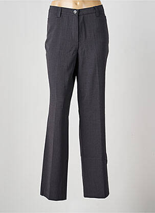 Pantalon droit stretch taille normale gris GARDEUR femme