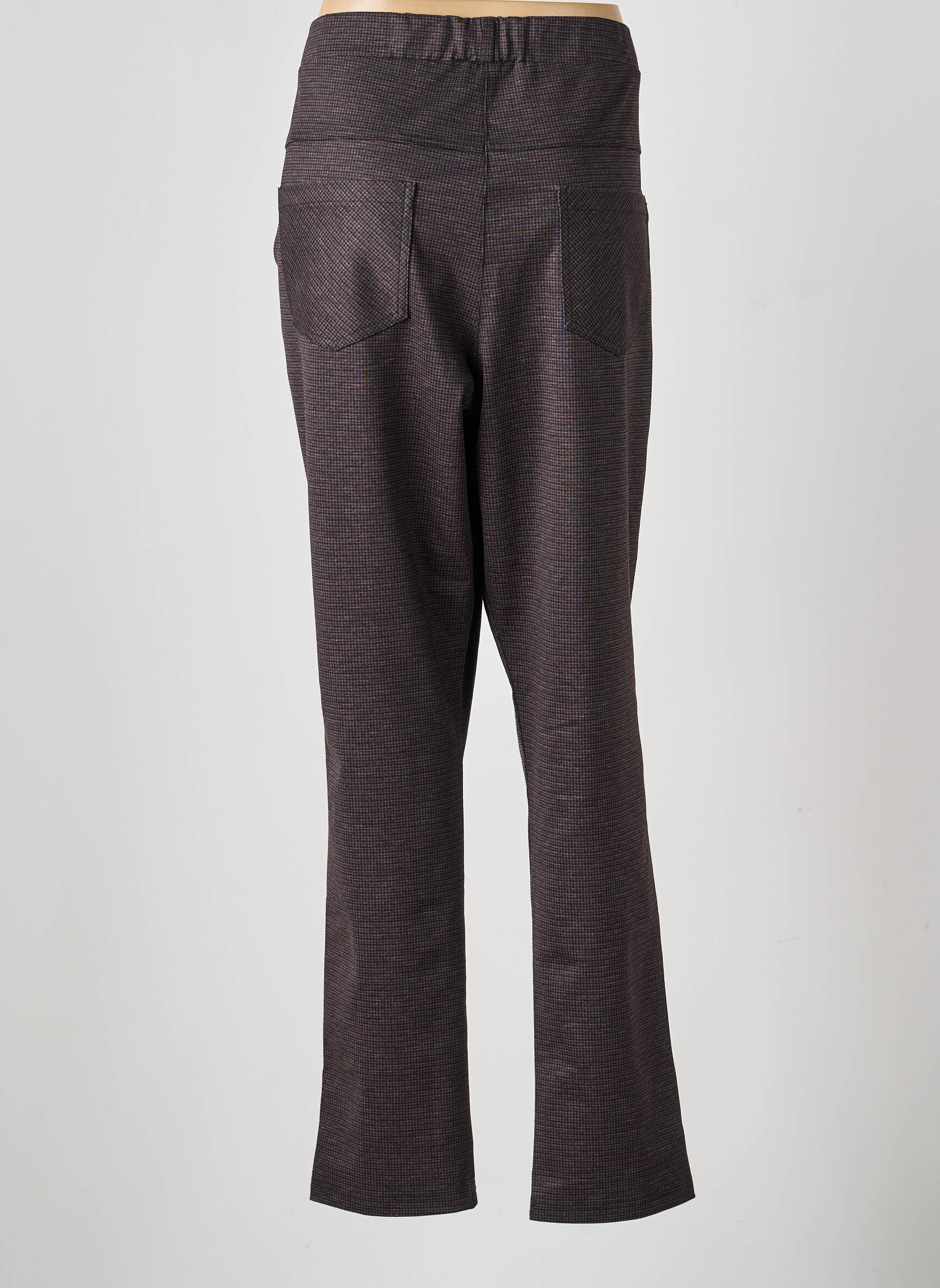 Jegging stretch taille normale marron GUY DUBOUIS femme