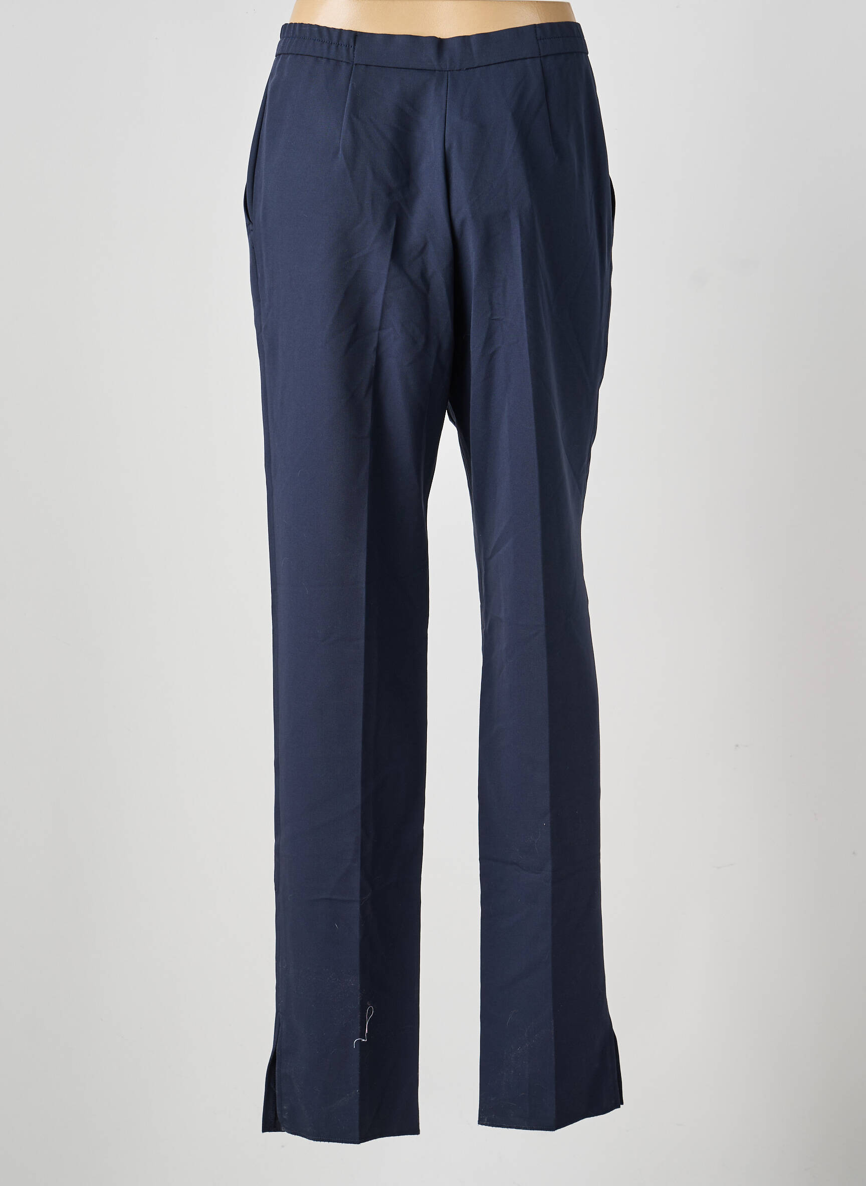 Pantalon droit stretch taille normale bleu ARMOR LUX femme
