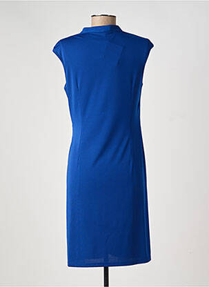 Robe courte manches courtes manches courtes bleu DANEVA femme