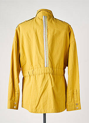 Veste casual poches jaune 7 SEASONS femme