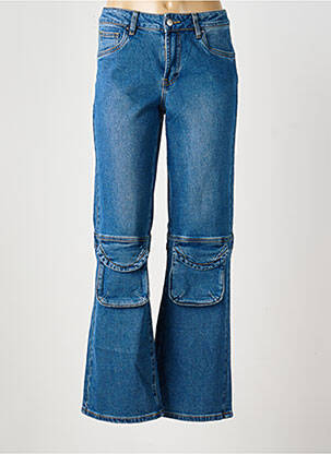 Jeans bootcut taille normale taille normale bleu TOXIK3 femme