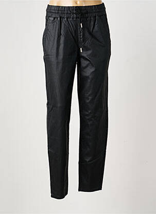 Pantalon chino stretch taille normale noir TOXIK3 femme