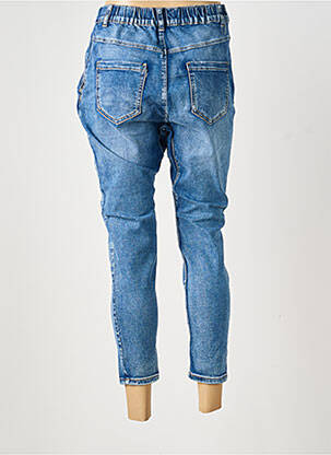 Jeans coupe slim stretch taille normale bleu MELLY & CO femme