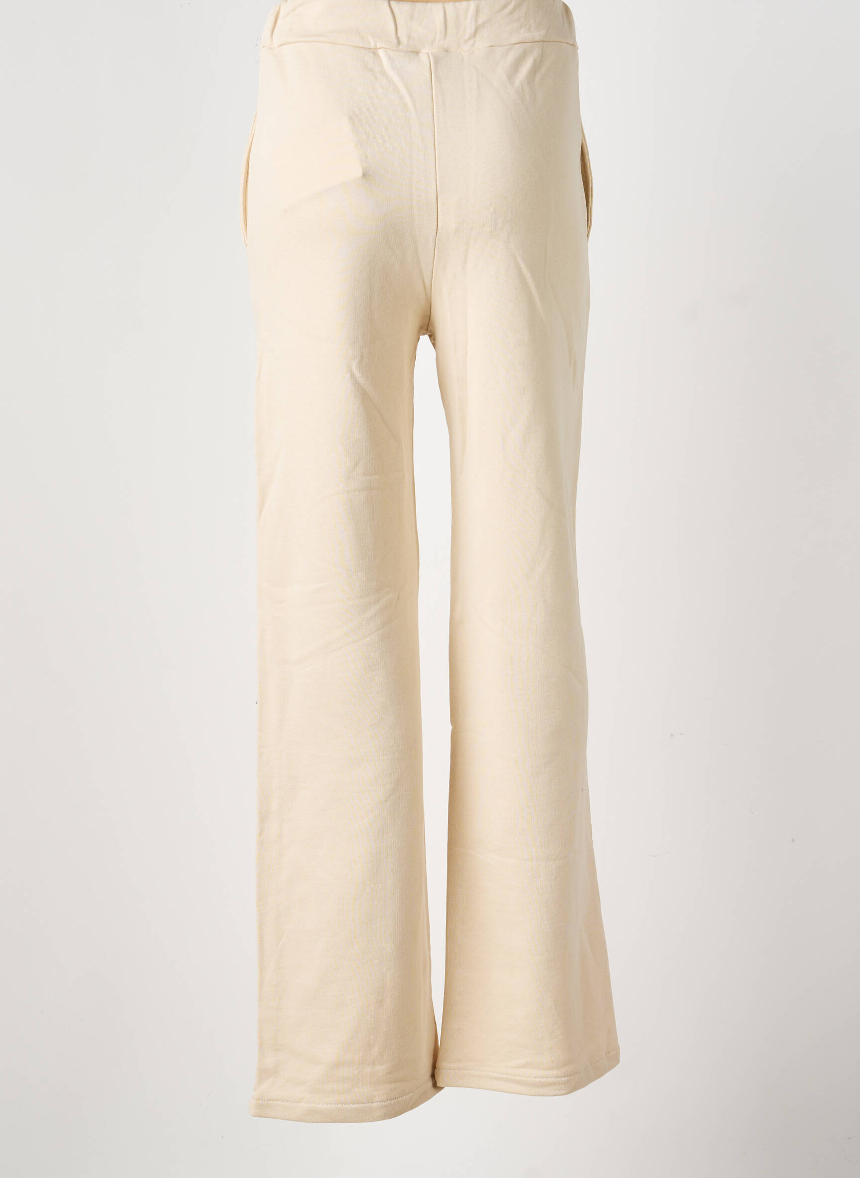 Jogging taille haute taille haute beige SENES femme